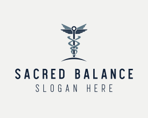 Caduceus Healthcare Clinic logo design