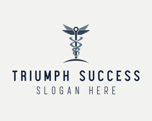 Caduceus Healthcare Clinic logo design