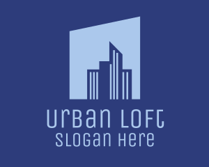 Urban City Buildings logo design