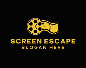 Clock Cinema Reel  logo