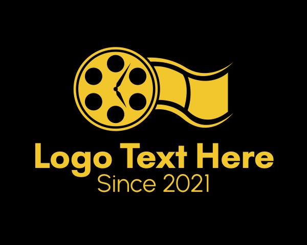 Film Reel logo example 1