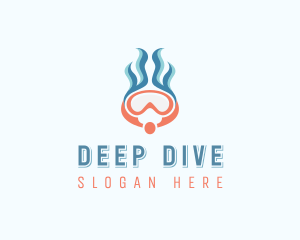 Scuba Diving Water Sports logo design