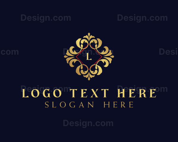 Luxury Victorian Floral Logo