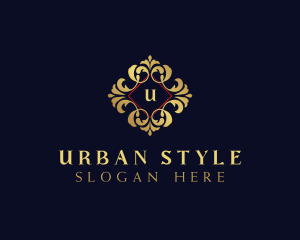 Luxury Victorian Floral Logo