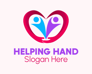 Family Heart Charity logo design