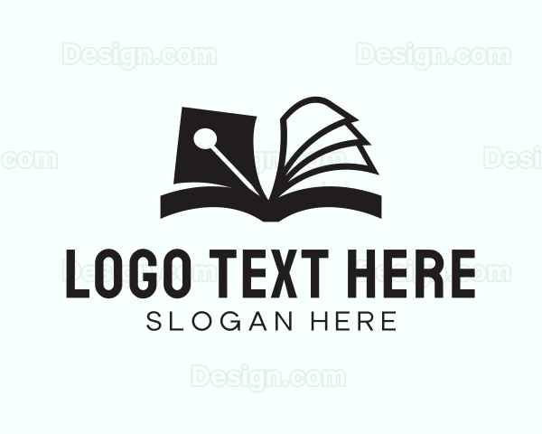 Quill Pen Book Logo