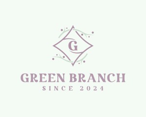 Diamond Branch Boutique logo design