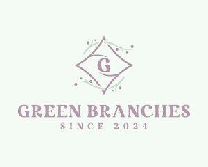 Diamond Branch Boutique logo design