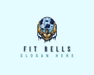 Atlas Fitness Globe logo design