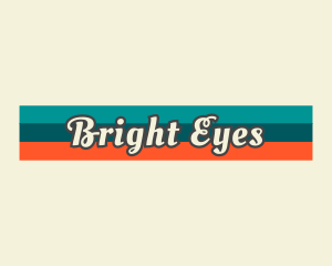 Bright Retro Business logo design