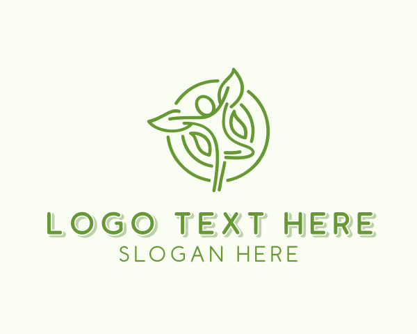 Leaf Yoga Meditation logo