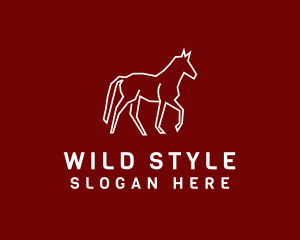 Wild Horse Equine logo design