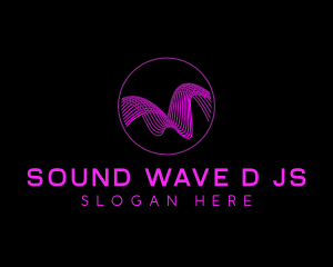 Frequency Wave Studio logo design