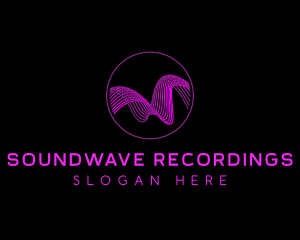 Frequency Wave Studio logo design