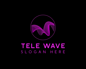 Frequency Wave Studio logo design