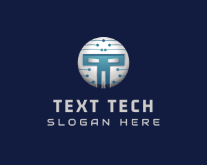 Cyber Tech Robot logo design