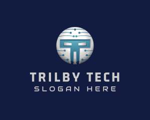 Cyber Tech Robot logo design