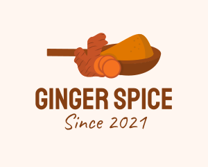 Ginger Powder Spice  logo