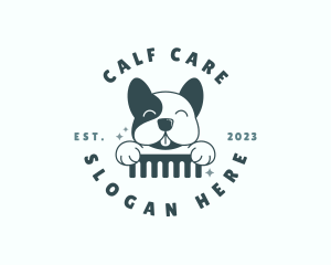 Dog Care Grooming logo design