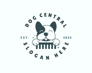 Dog Care Grooming logo design