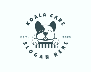 Dog Care Grooming logo design