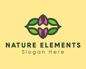 Nature Flower Garden logo design