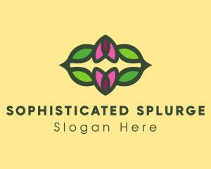 Nature Flower Garden logo design