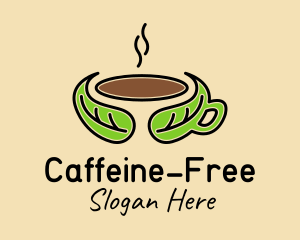 Herbal Hot Coffee logo design