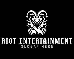Jester Mime Entertainer logo