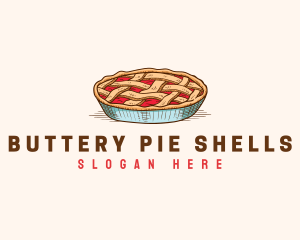 Pie Bakery Pastry logo design