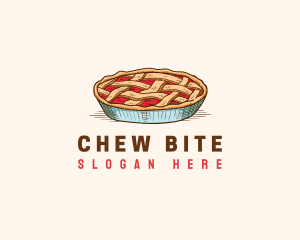 Pie Bakery Pastry logo design