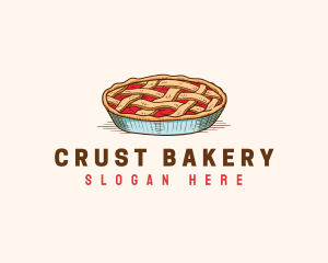 Pie Bakery Pastry logo design