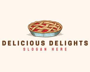 Pie Bakery Pastry logo design