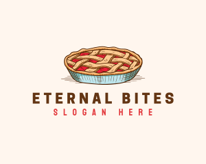 Pie Bakery Pastry logo design