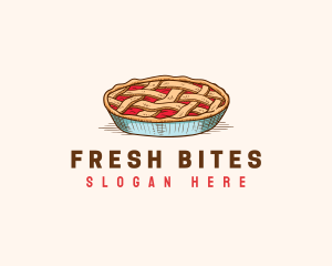 Pie Bakery Pastry logo design