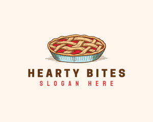 Pie Bakery Pastry logo design