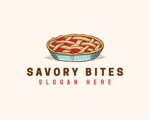 Pie Bakery Pastry logo design