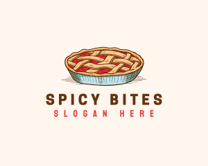 Pie Bakery Pastry logo design