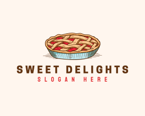 Pie Bakery Pastry logo design