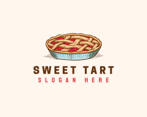 Pie Bakery Pastry logo design