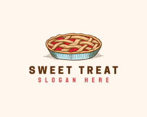 Pie Bakery Pastry logo design