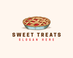 Pie Bakery Pastry logo design
