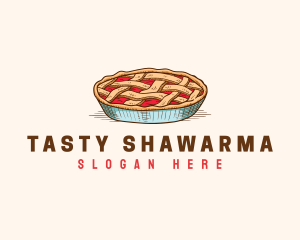 Pie Bakery Pastry logo design