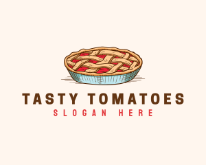 Pie Bakery Pastry logo design