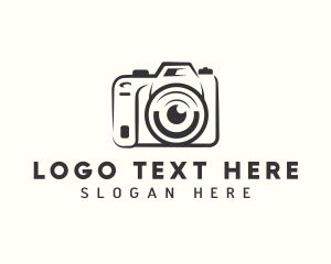 Photography - Lens Camera Photography logo design