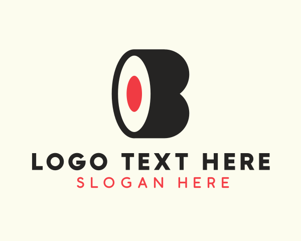 Sushi Roll logo example 4