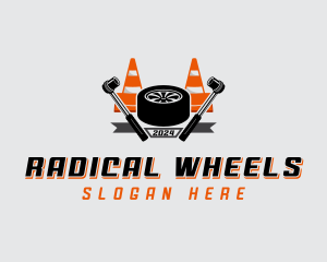 Tire Roadside Repair logo design