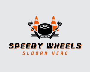 Tire Roadside Repair logo design