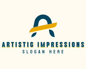 Creative Studio Letter A logo design