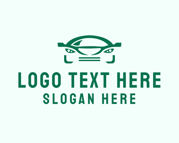 Car Face logo example 1